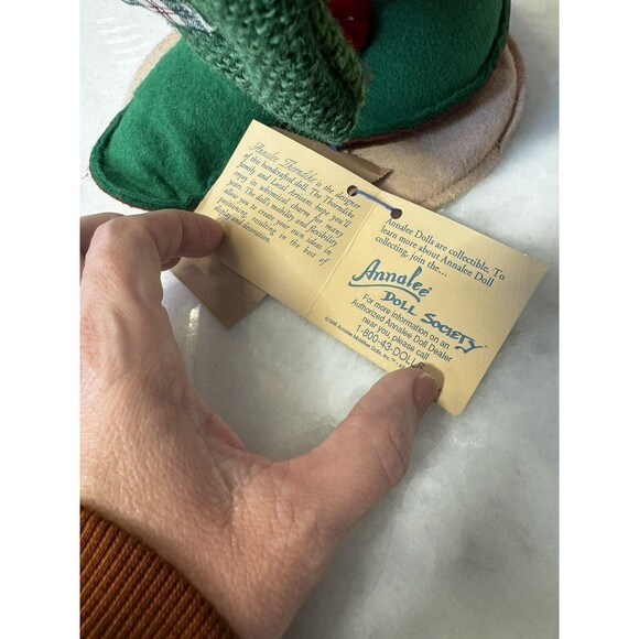 Annalee Mobilitee Doll 18" Santa Claus Christmas Card Holder with Sack 1995 - Picture 12 of 16